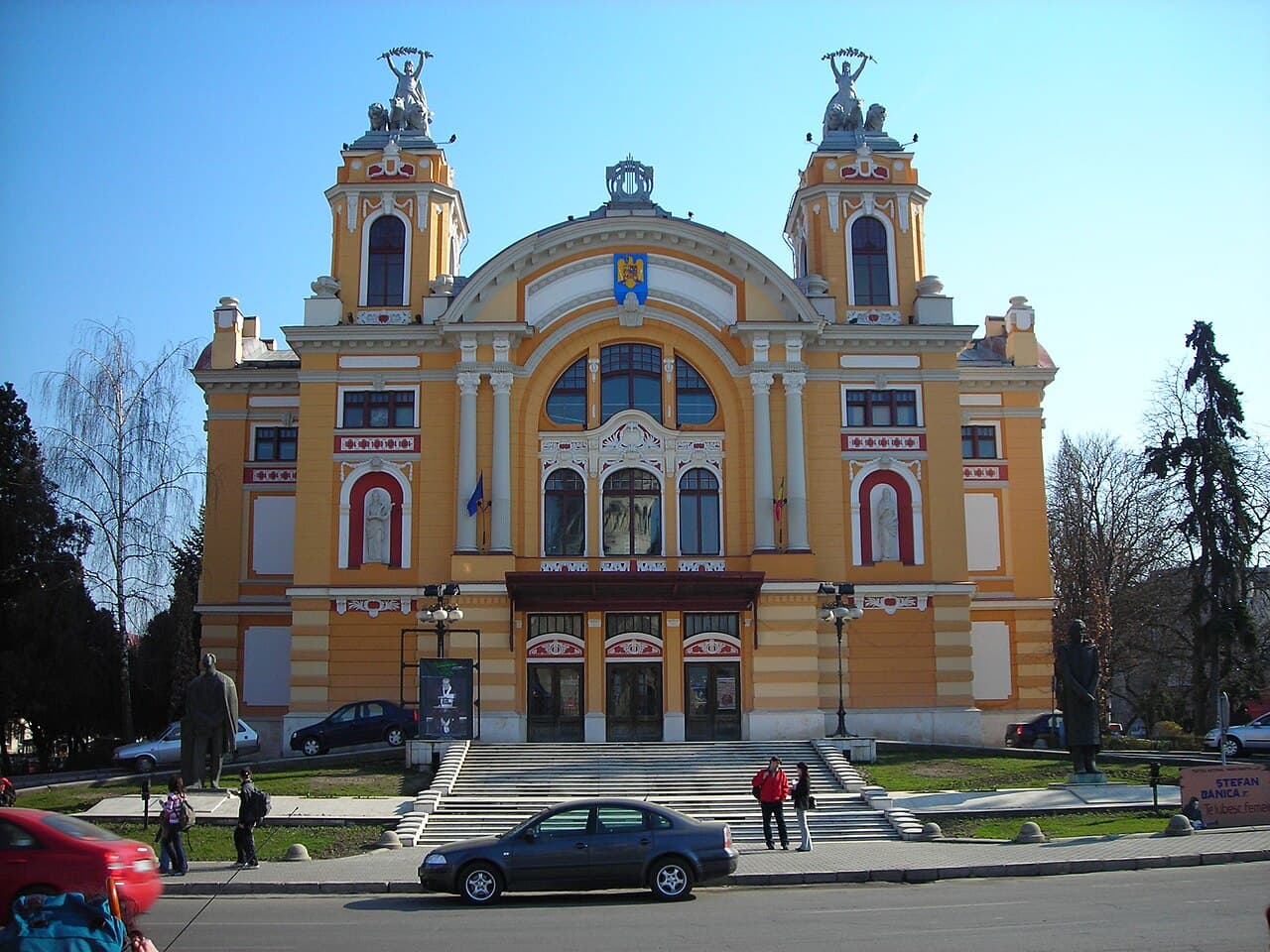 Le centre-ville de Cluj-Napoca