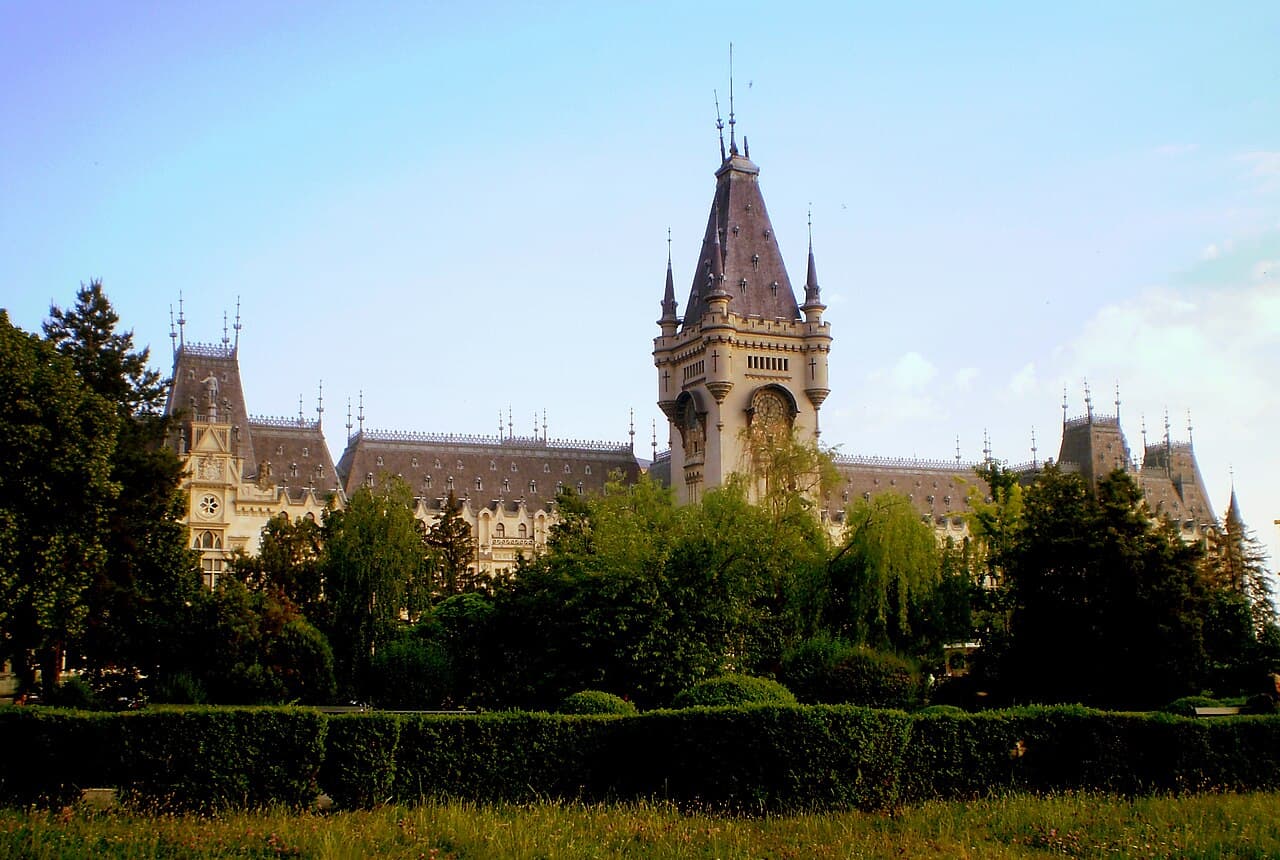 Le palais de la Culture à Iași